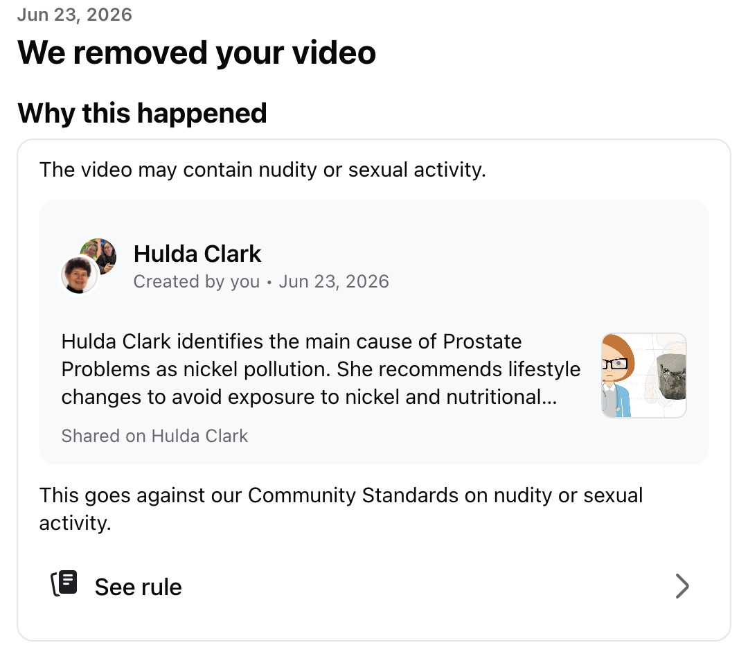 Is Hulda Clark dangerous misinformation?